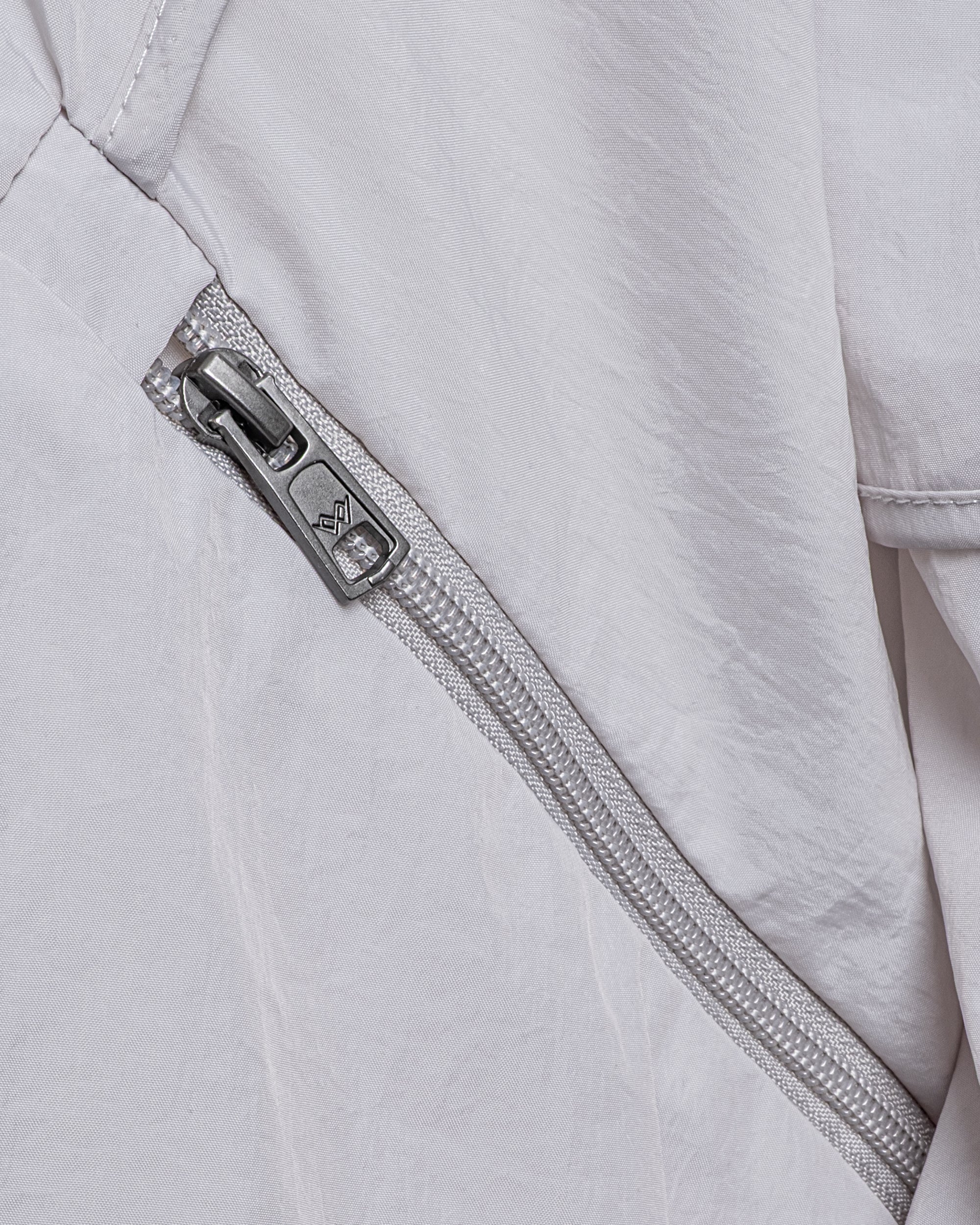 Bel Ayarlamalı Oversize Yağmurluk - Gri