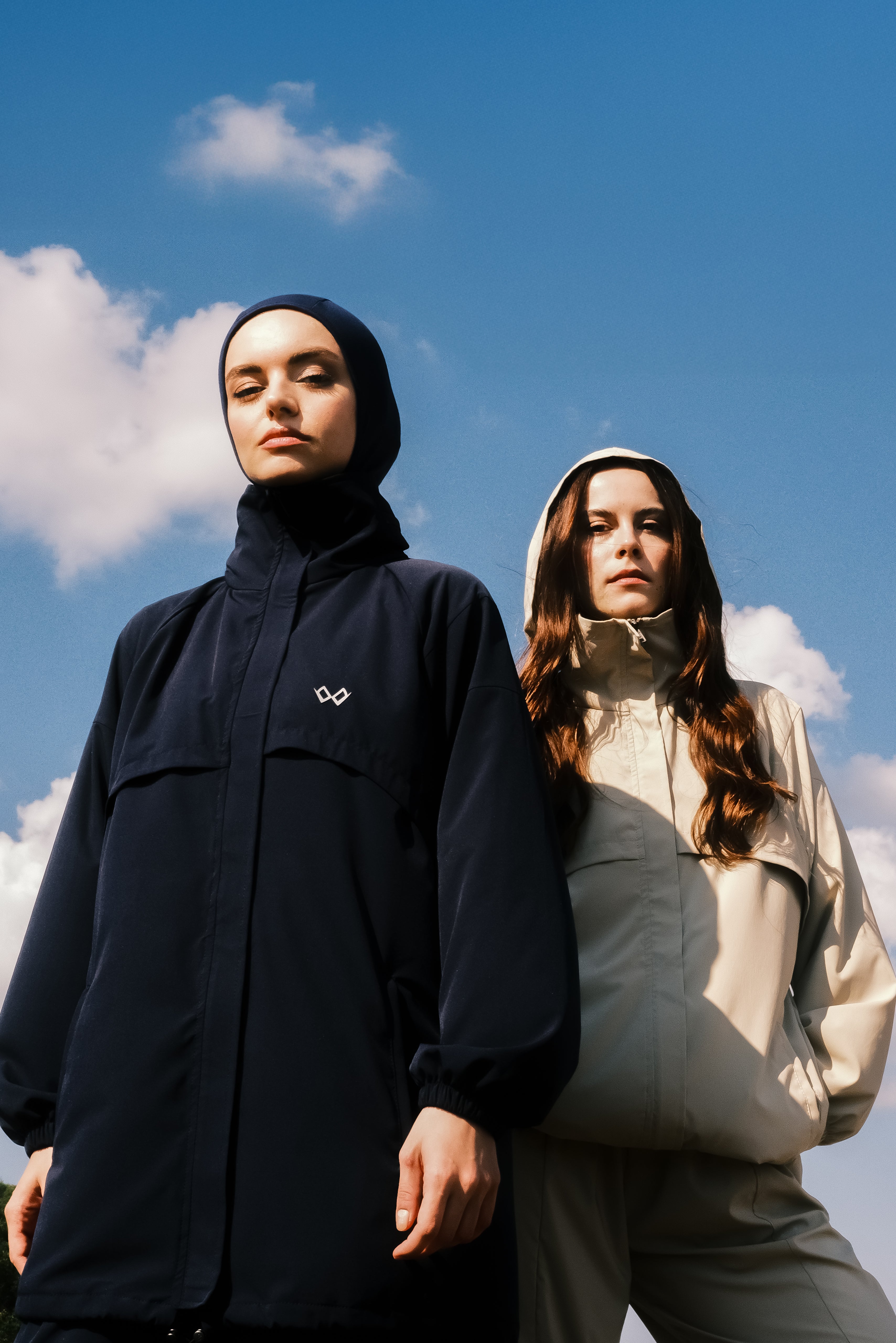 İçi File Astarlı Aktif Ceket - Bej