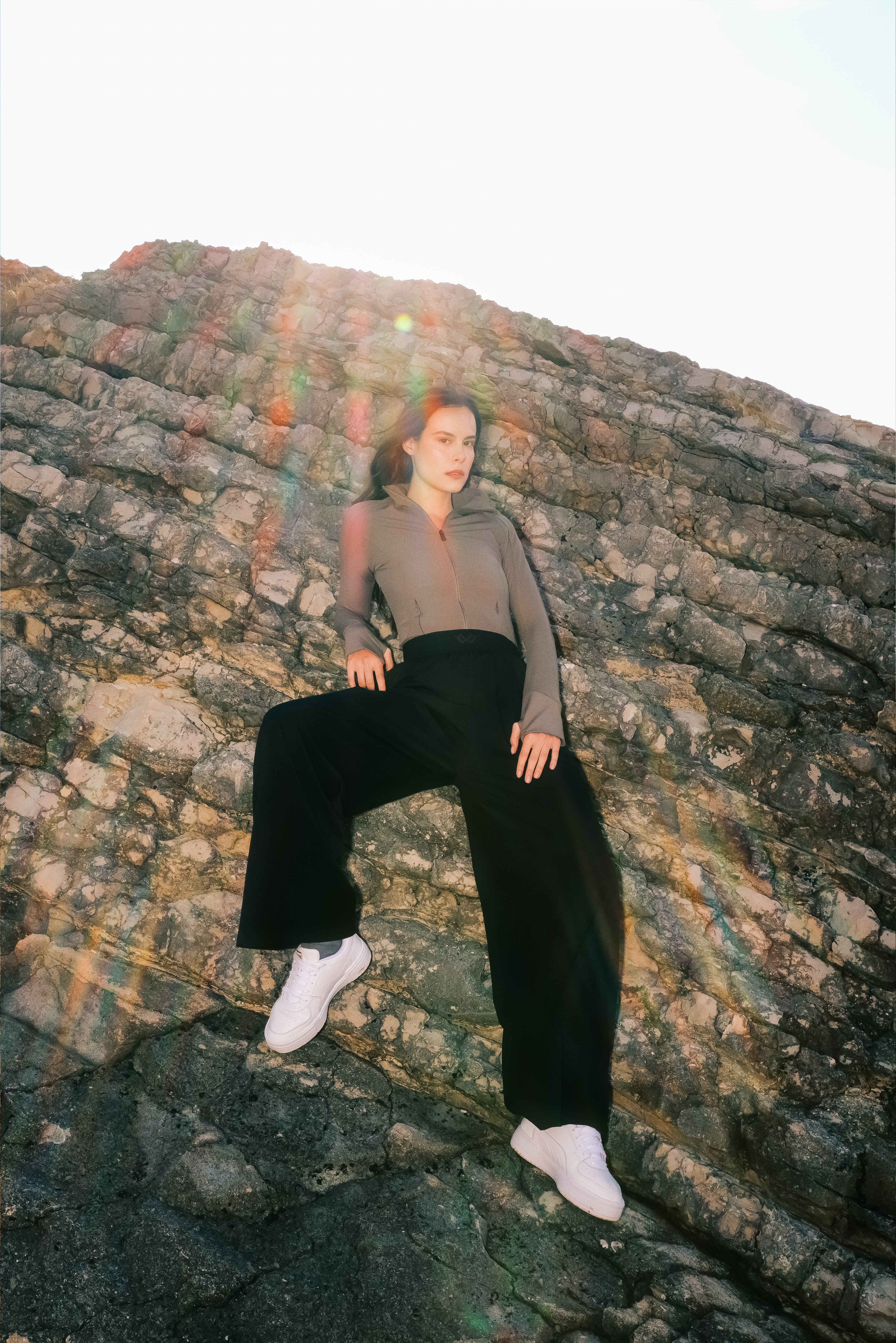 Modal Kumaşlı Aktif Ceket - Haki