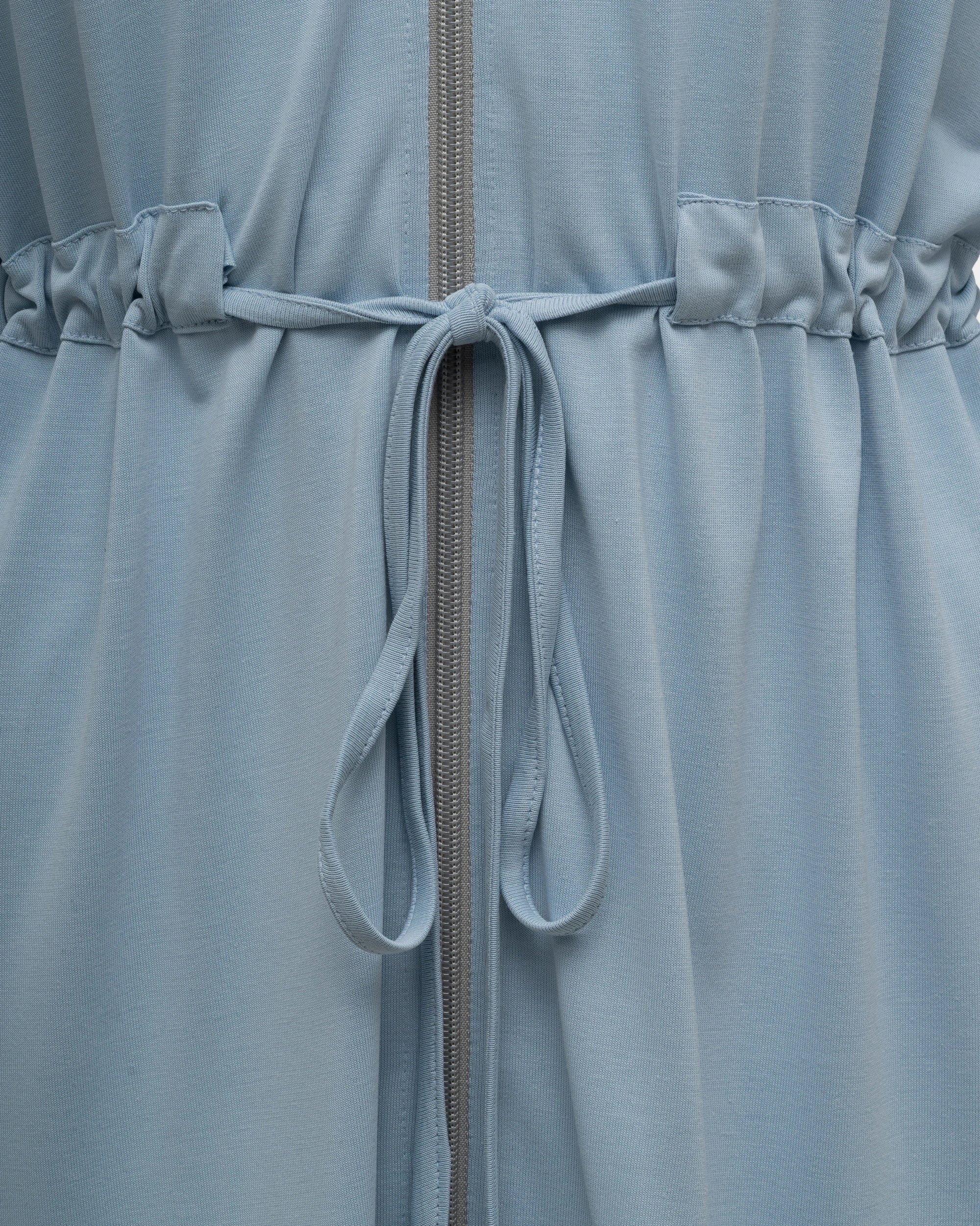 Ayarlanabilir Bel Detaylı Modal Üst - Baby Blue