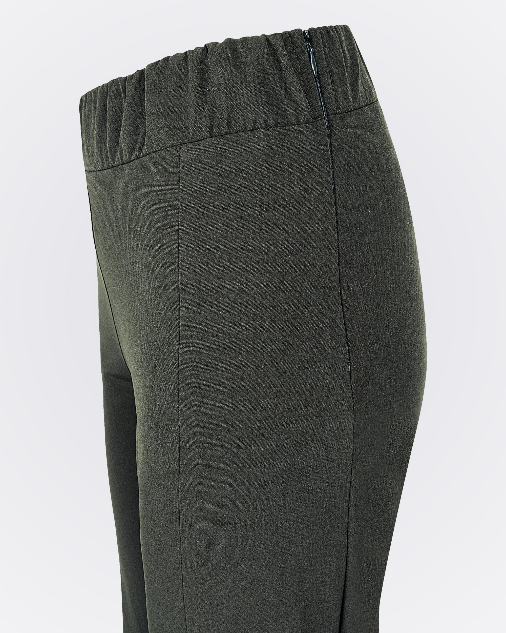 Likralı Boru Paça Aktif Pantolon - Haki