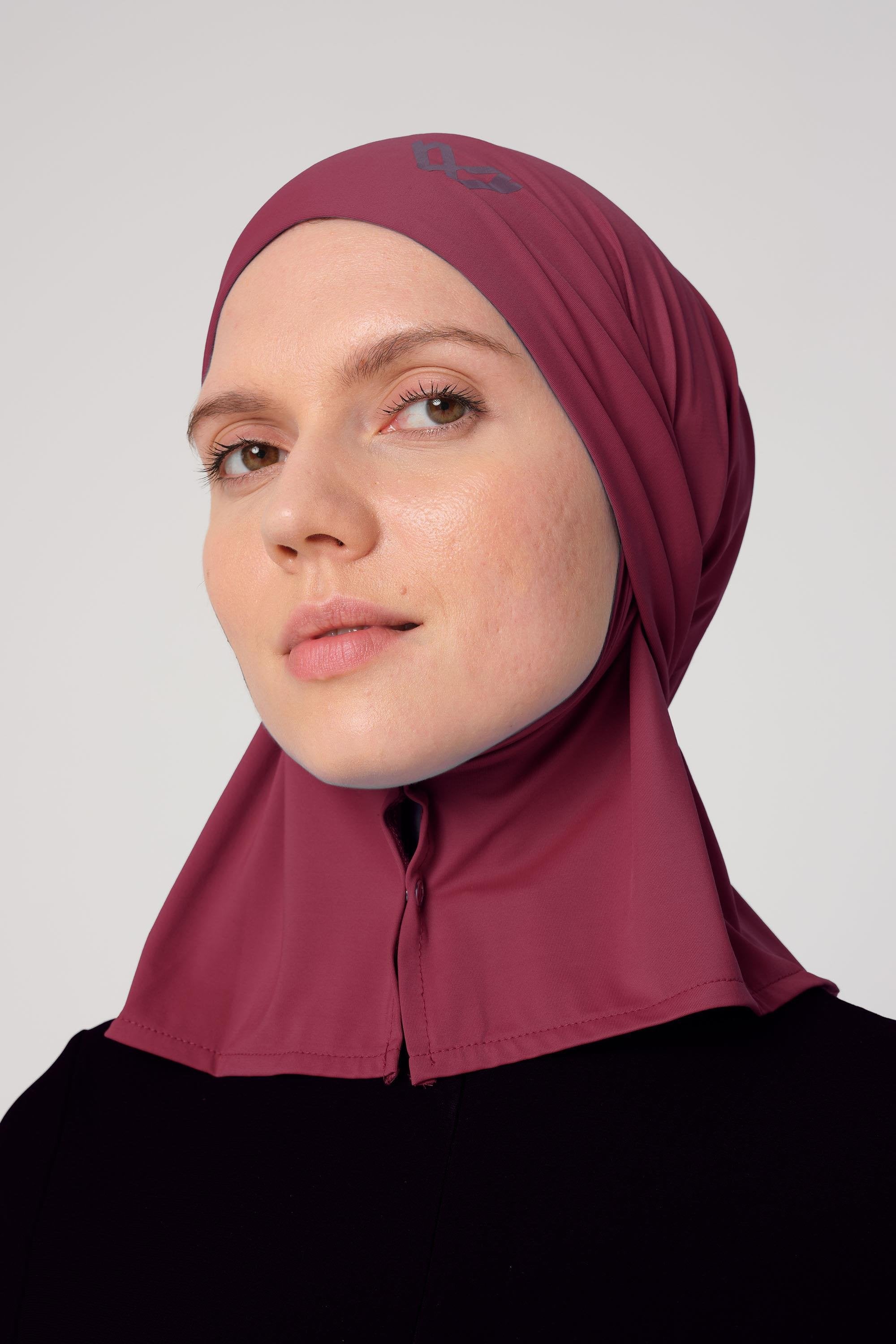 Çok Kullanımlı Mayo Bonesi - Bordo - Monolou