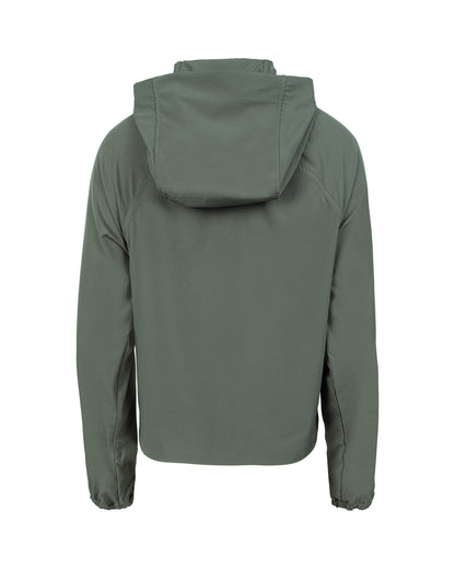 Gizli İç Cepli Kapüşonlu İnce Rüzgarlık - Haki