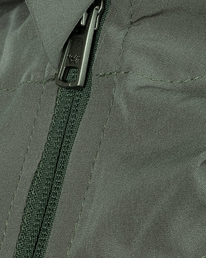 Gizli İç Cepli Kapüşonlu İnce Rüzgarlık - Haki