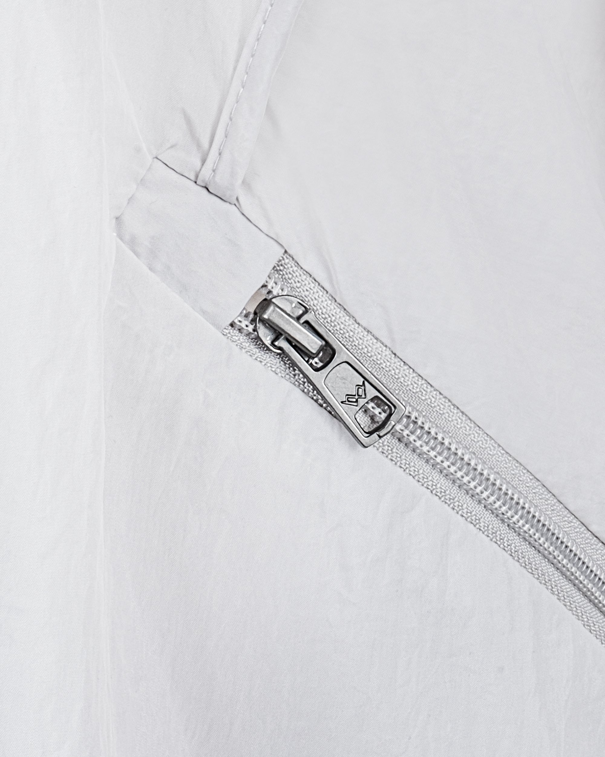 Kapüşonlu Oversize Yağmurluk - Gri