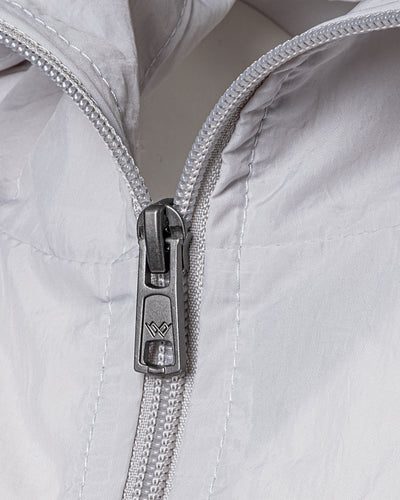 Bel Ayarlamalı Oversize Yağmurluk - Gri