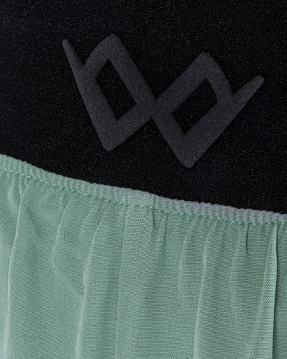 Beli Lastikli Kırışmaz Kumaşlı Cepli Pantolon - Mint