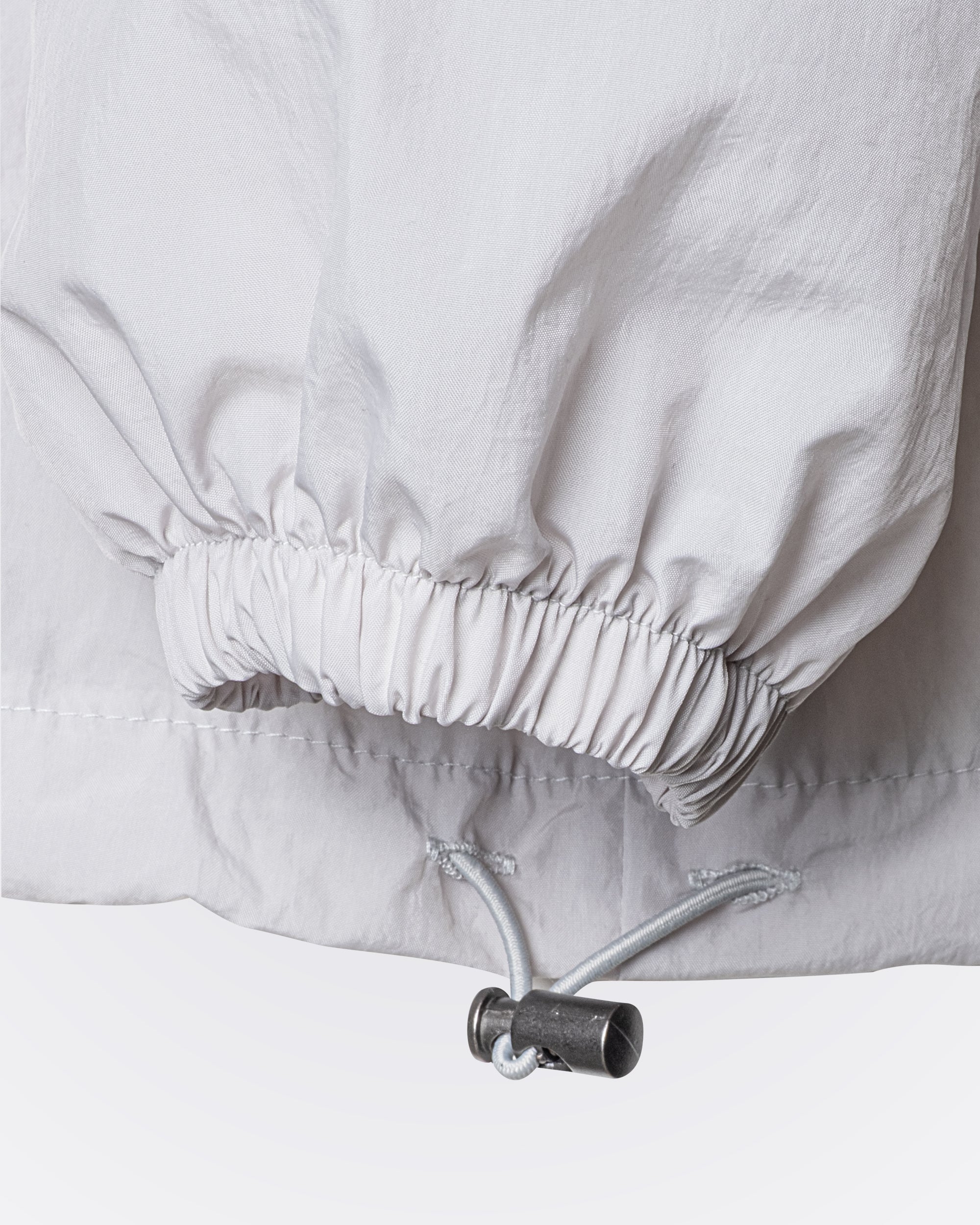 Bel Ayarlamalı Oversize Yağmurluk - Gri