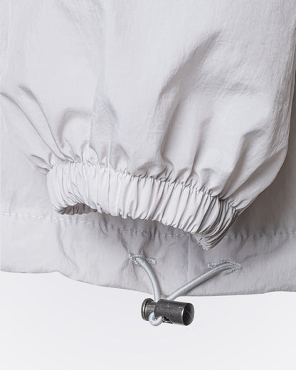 Bel Ayarlamalı Oversize Yağmurluk - Gri