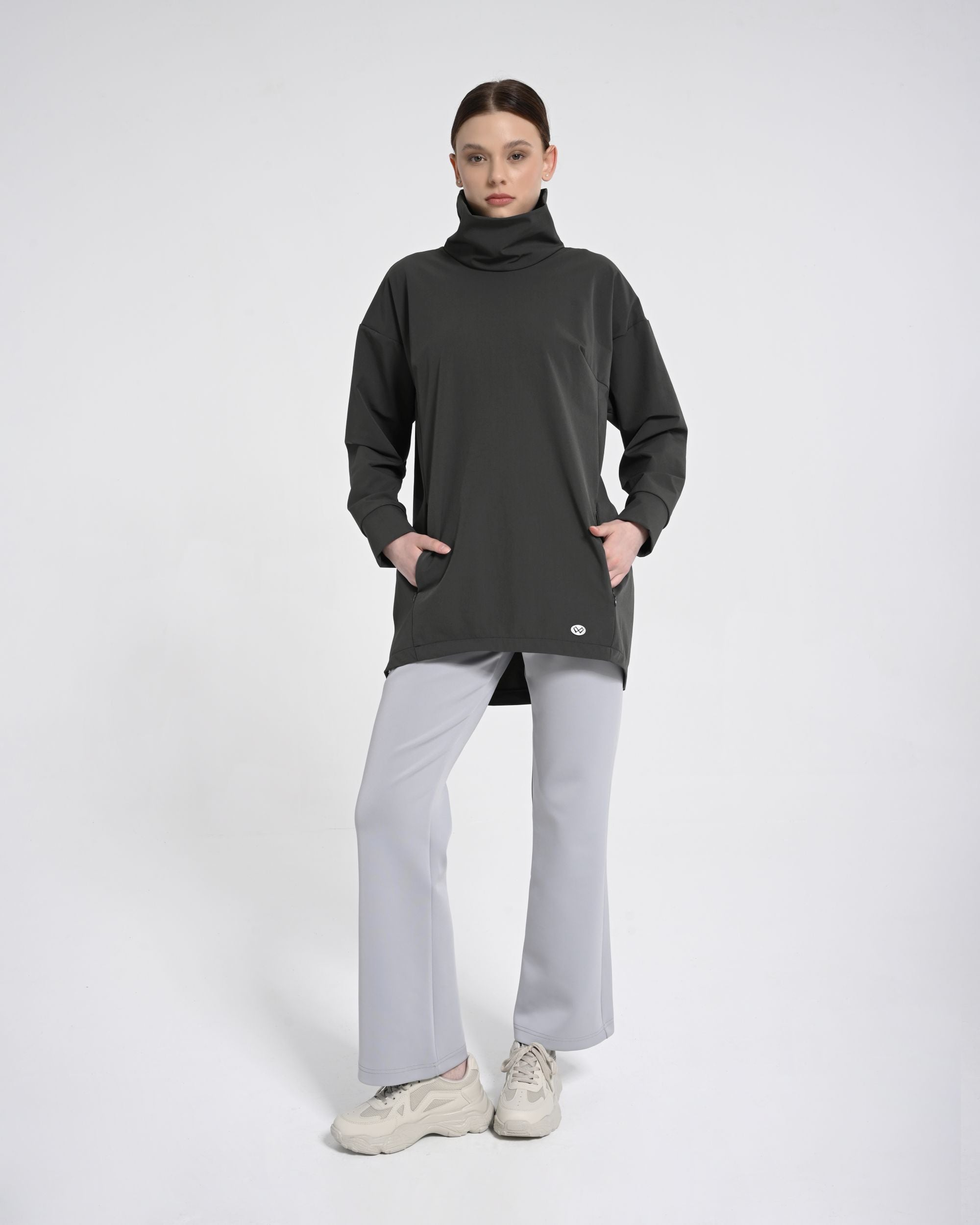 Arkası Anvelop Bi-Stretch Üst - Monolou