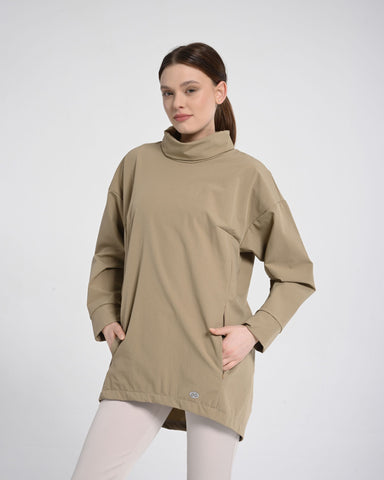 Arkası Anvelop Bi-Stretch Üst