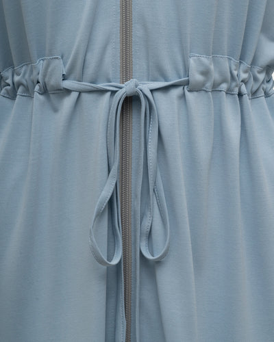 Ayarlanabilir Bel Detaylı Modal Üst - Baby Blue