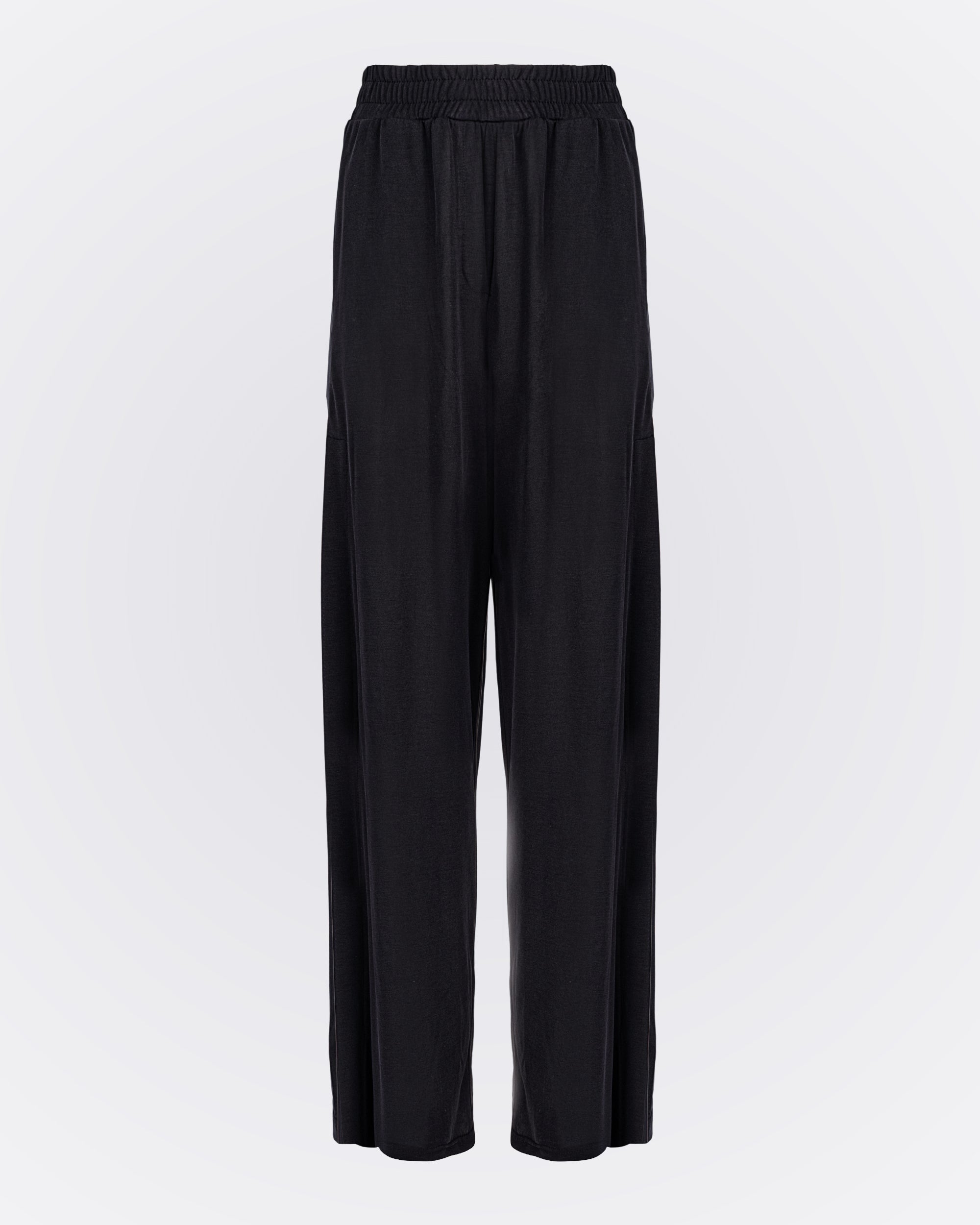 Cepli Yüksek Bel Aktif Modal Alt - Siyah