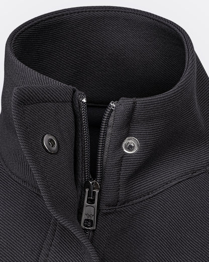 Dik Yakalı Pamuk Kumaşlı Ceket - Antrasit