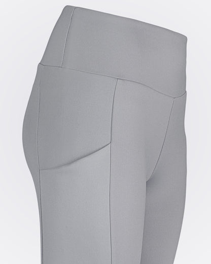 Düz Paça Scuba Eşofman Altı Gri