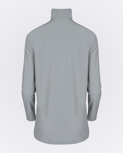 Gizli Kapüşonlu Likra Ceket - Gri