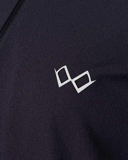 Gizli Kapüşonlu Likra Ceket - Lacivert