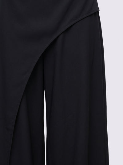 Hafif Teknik Kumaşlı Pantolon Etek