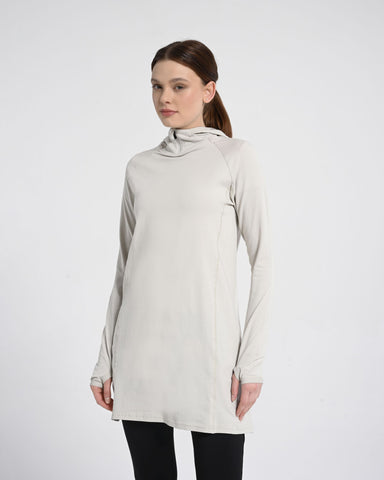 Kapüşon Boneli Koton Sweat + Buff Hediyeli