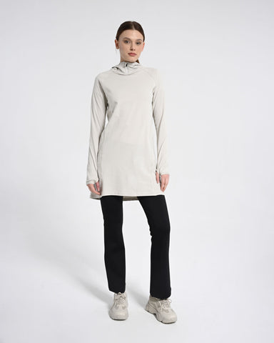 Kapüşon Boneli Koton Sweat + Buff Hediyeli
