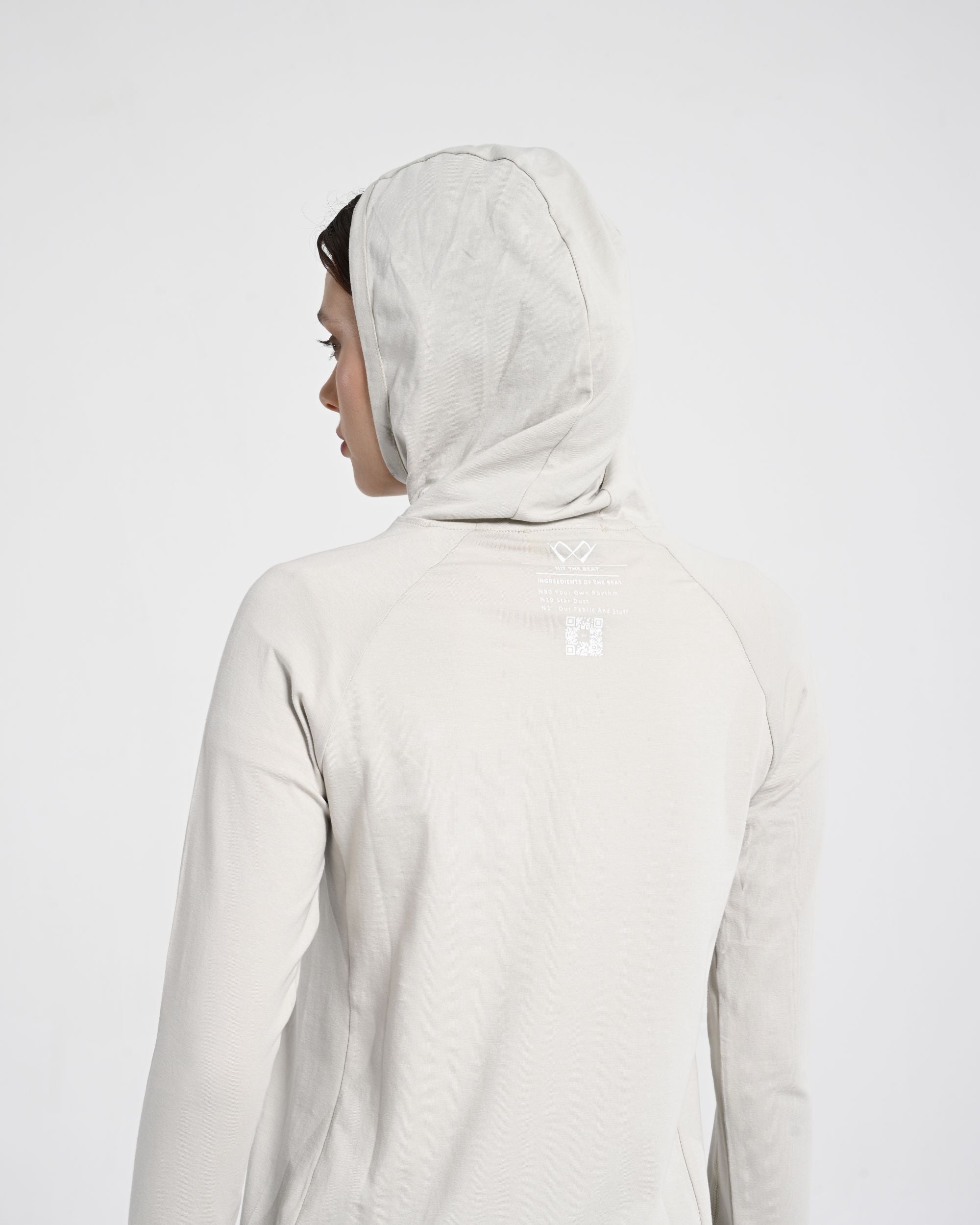 Kapüşonlu Koton Sweat + Buff Hediyeli ! - Monolou
