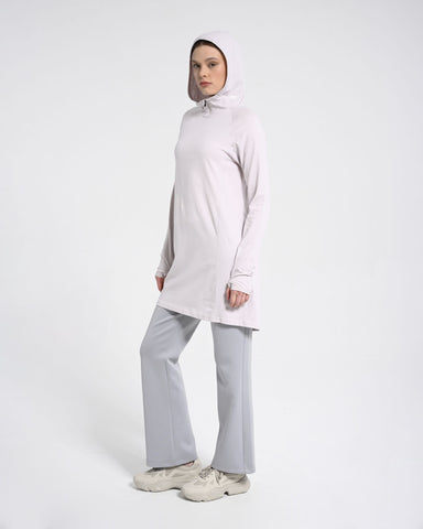 Kapüşon Boneli Koton Sweat + Buff Hediyeli
