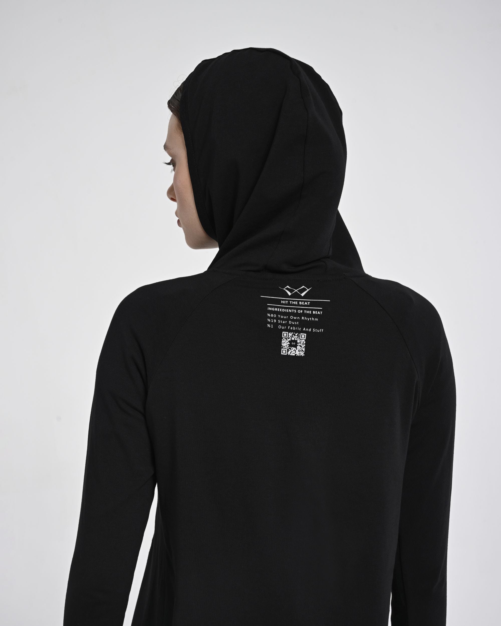Kapüşonlu Koton Sweat + Buff Hediyeli ! - Monolou