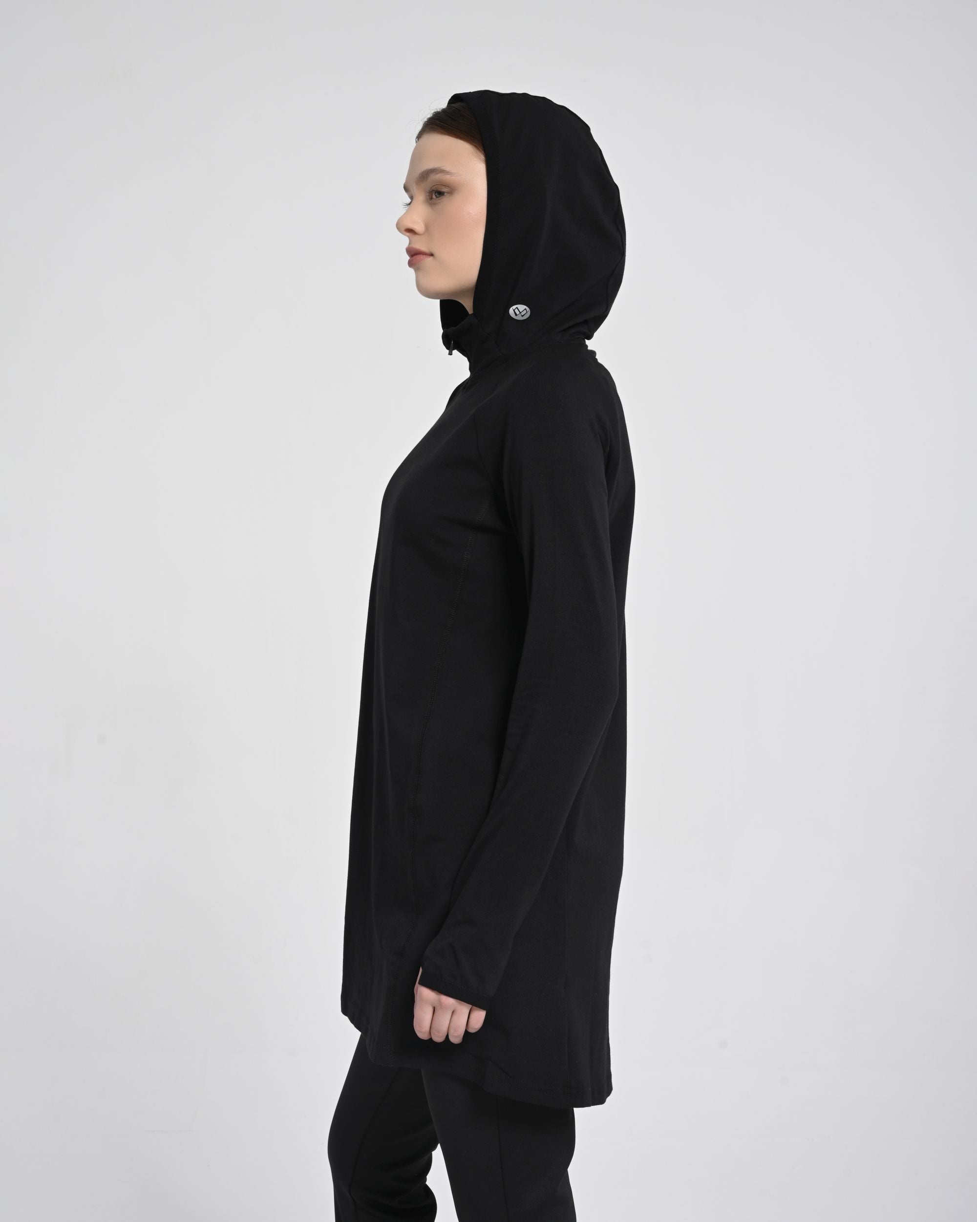 Kapüşonlu Koton Sweat + Buff Hediyeli ! - Monolou