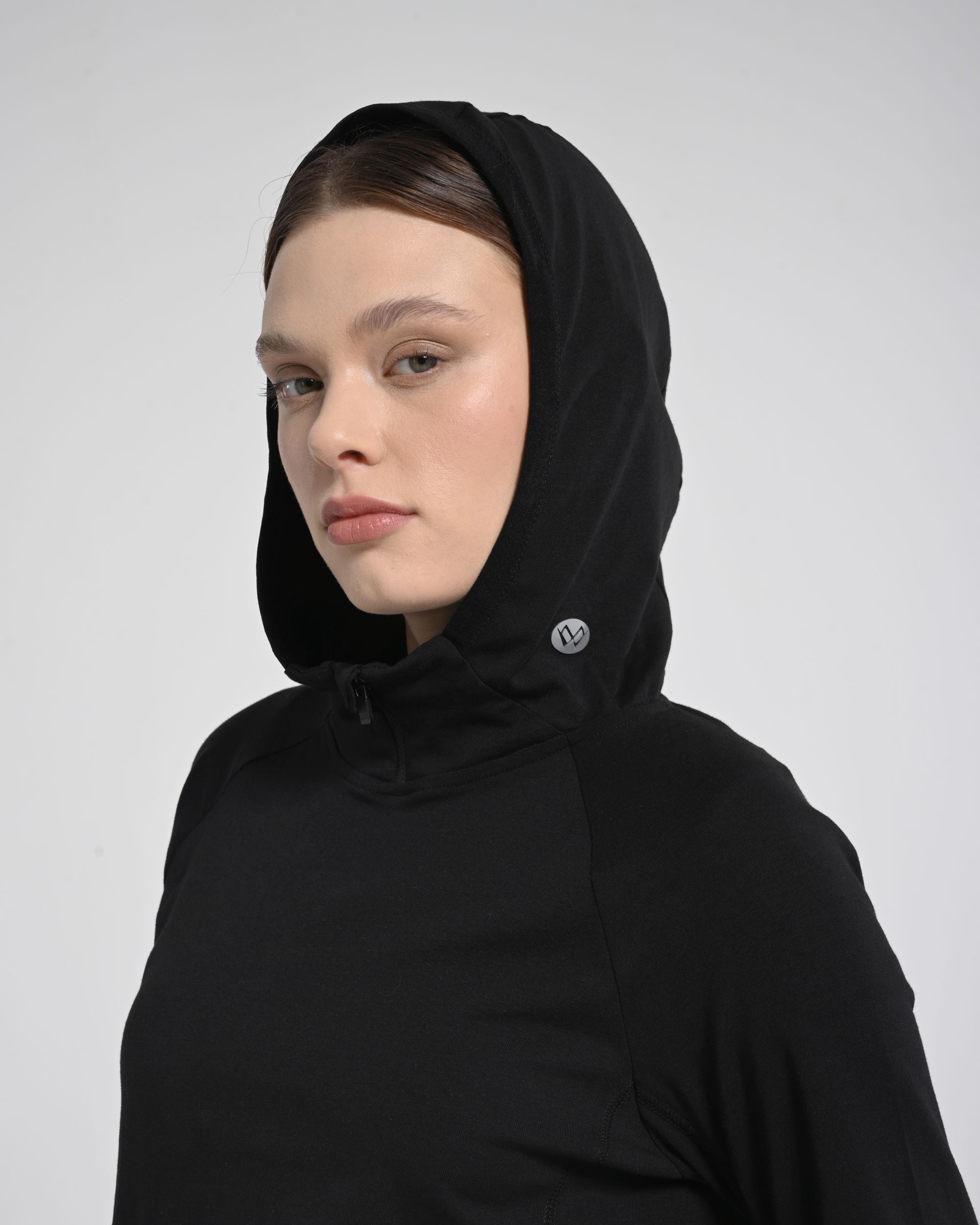 Kapüşonlu Koton Sweat + Buff Hediyeli ! - Monolou