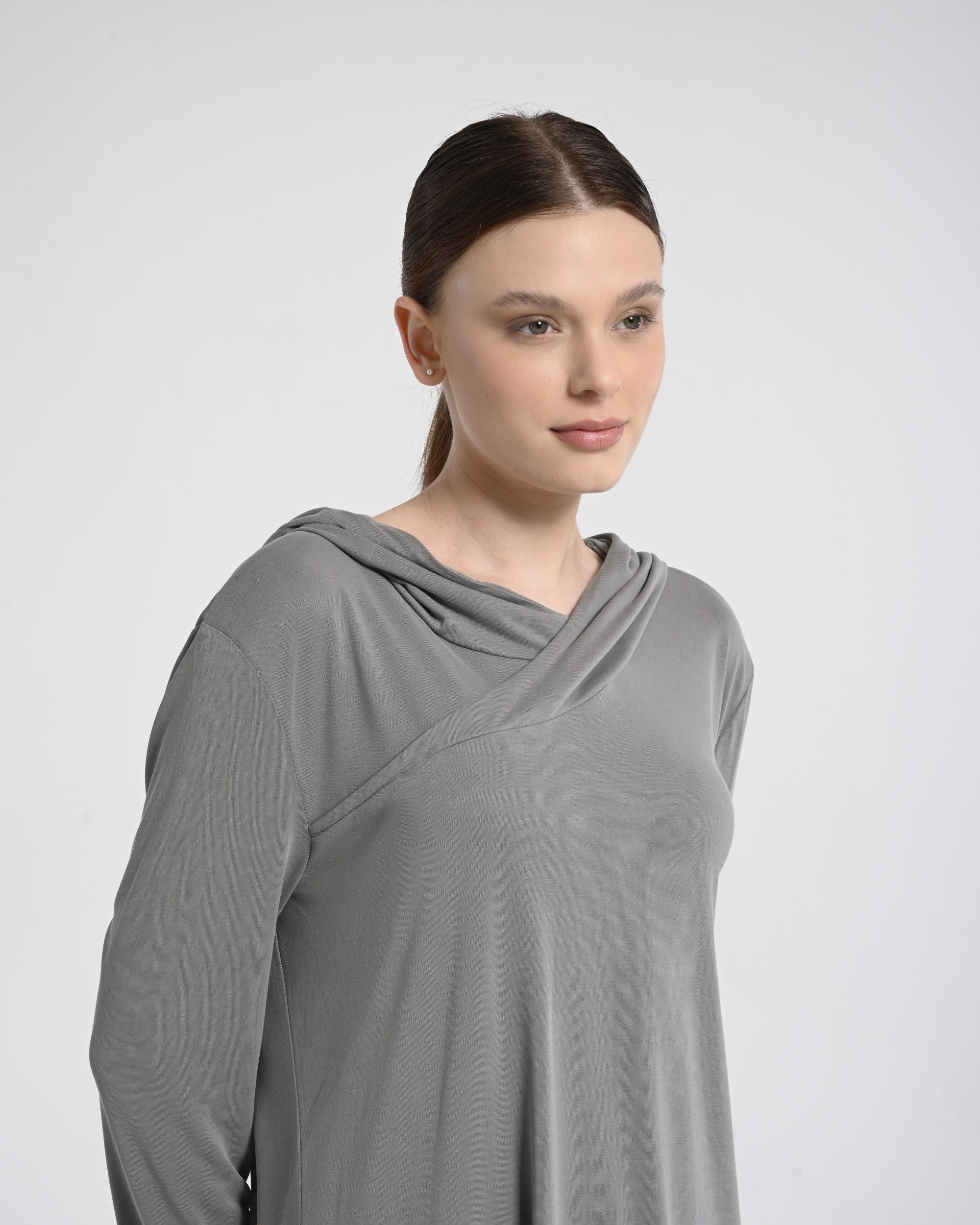 Kapüşonlu Modal İkili Set - Monolou