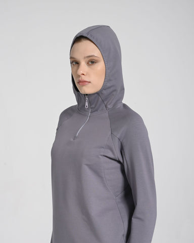 Kapüşonlu Modal Aktif Sweat