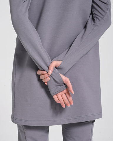 Kapüşonlu Modal Aktif Sweat
