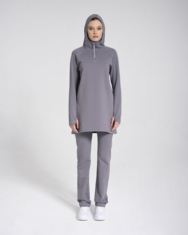 Kapüşonlu Modal Aktif Sweat
