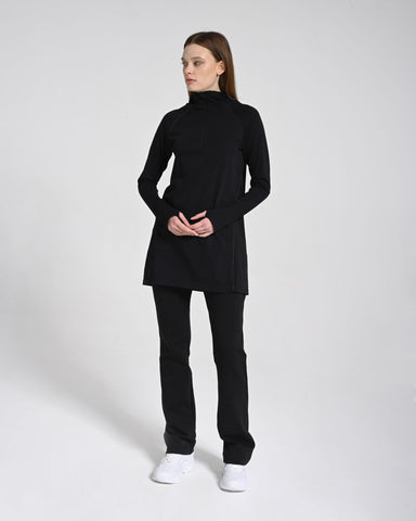Kapüşonlu Modal Sweat
