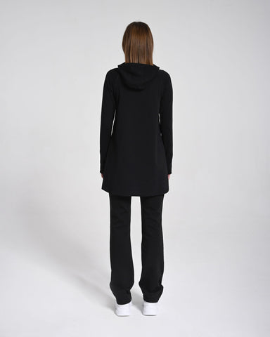 Kapüşonlu Modal Sweat