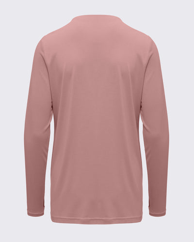 Drape Detaylı Modal Tunik - Pudra