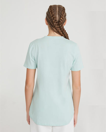 Bisiklet Yaka Koton T-shirt - Monolou