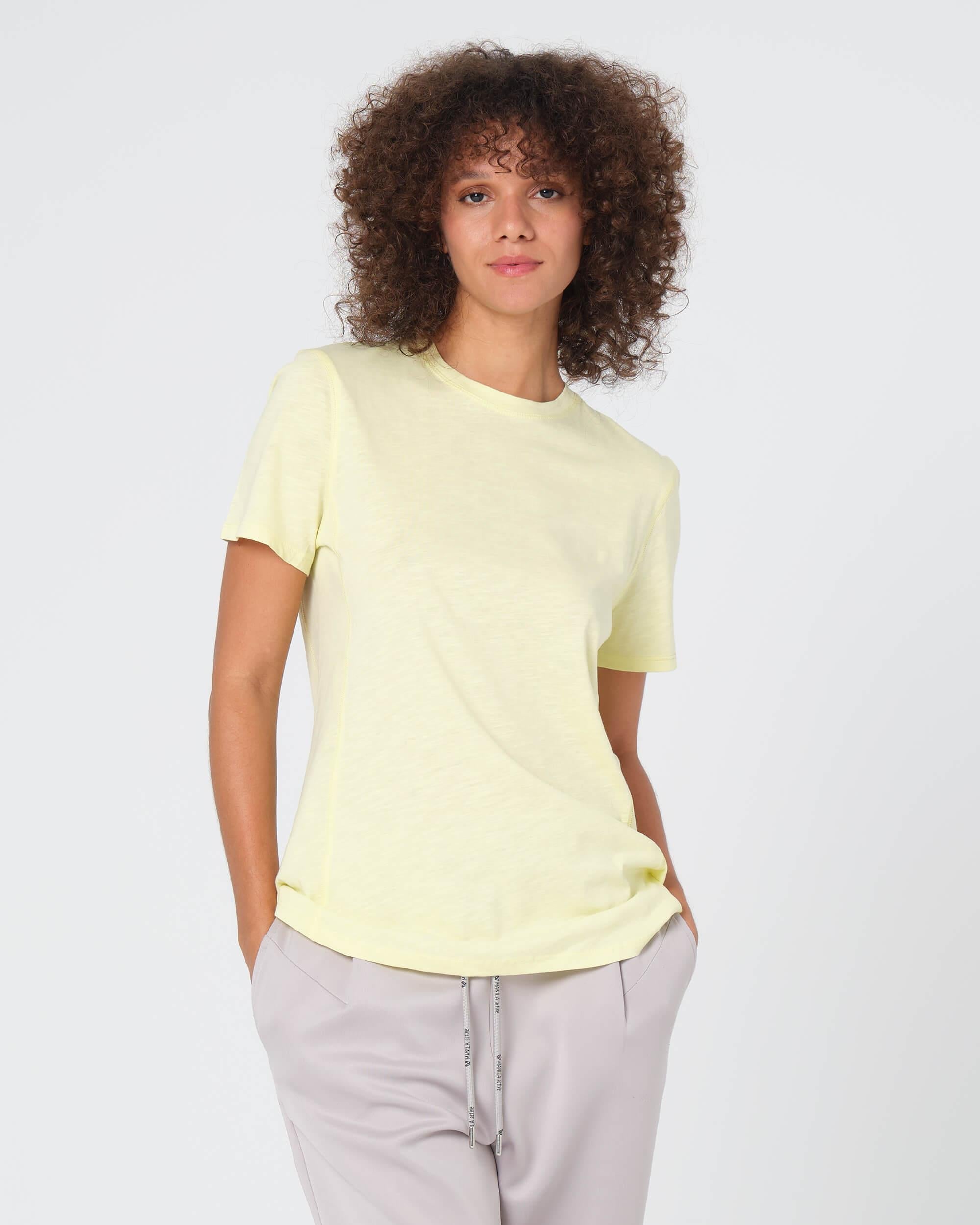 Bisiklet Yaka Koton T-Shirt - Monolou