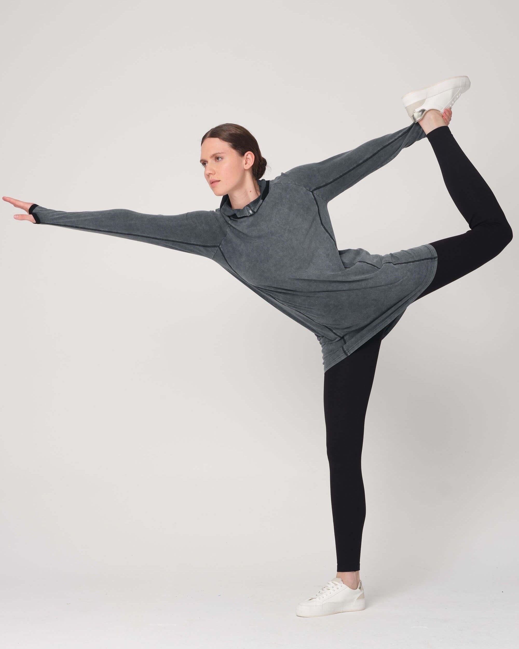 Kapüşonlu Koton Sweat + Buff Hediyeli ! - Monolou