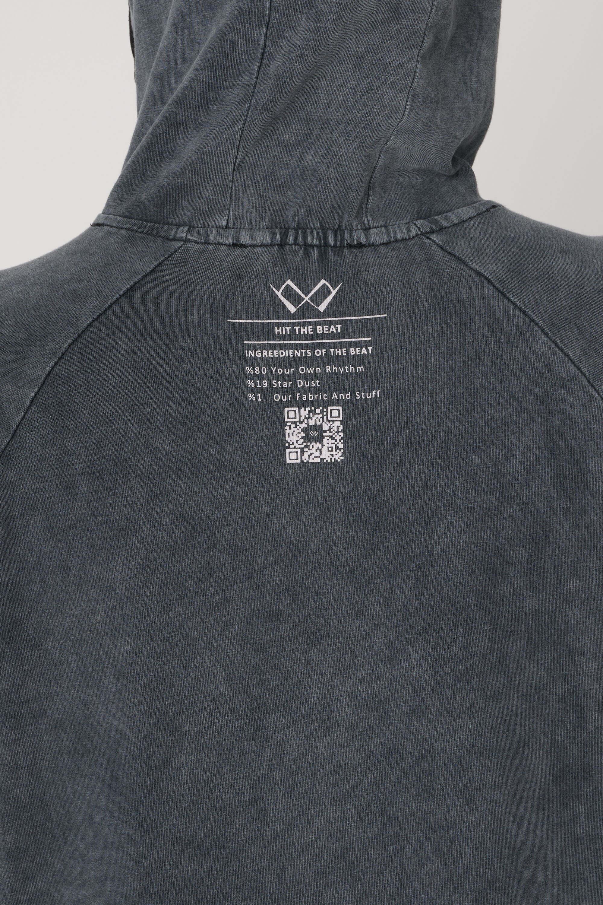 Kapüşonlu Koton Sweat + Buff Hediyeli ! - Monolou