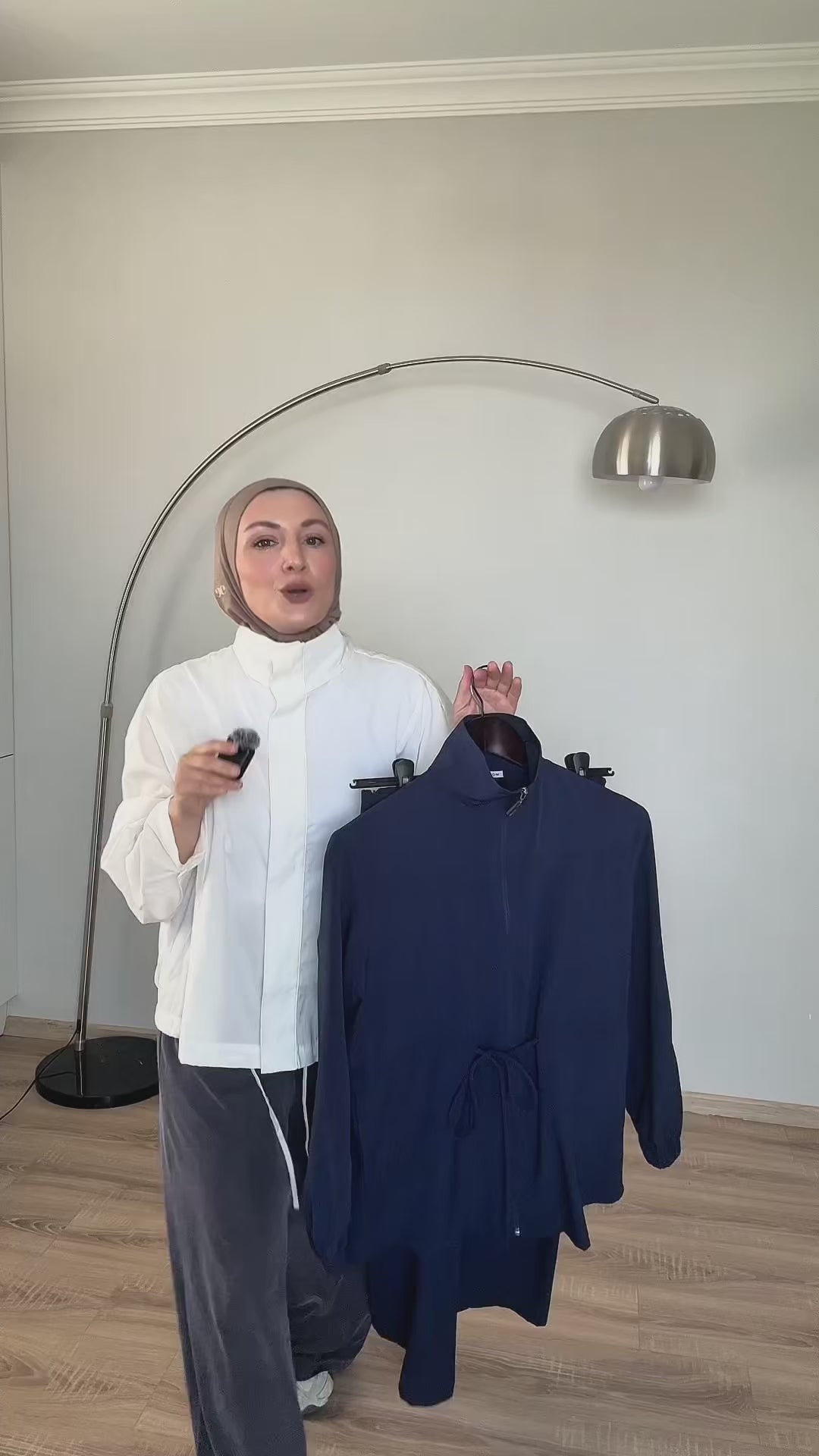 Ayarlanabilir Bel Detaylı Hafif Ceket - Haki